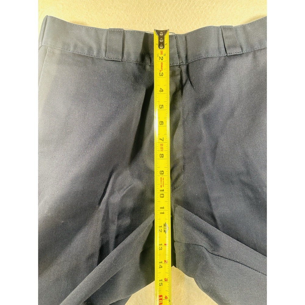 DICKIES MEN'S 874 ORIGINAL FIT WORK PANT Sits at Waist NAVY SIZE: 36x32 - Picture 2 of 6